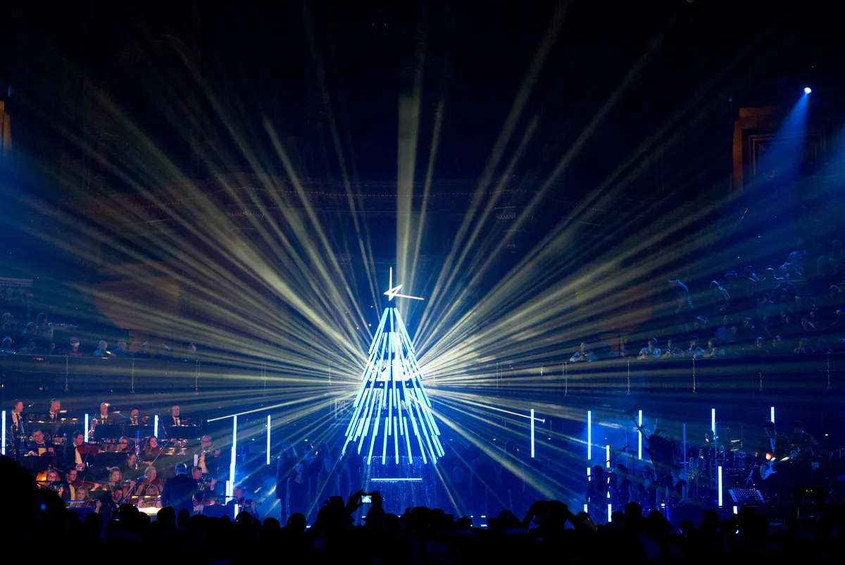 A Kylie Christmas, lighting and production design by Rob Sinclair