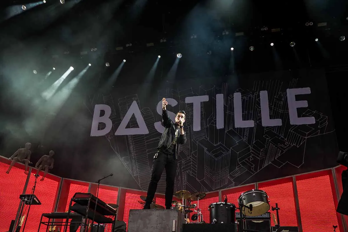 Bastille Festival Shows, lighting and production design by Rob Sinclair