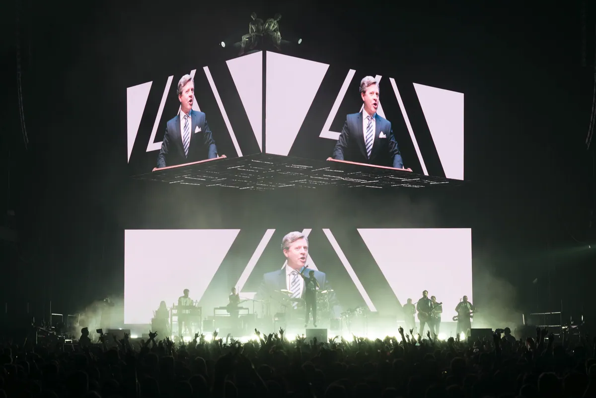 Bastille Arena Shows, lighting and production design by Rob Sinclair