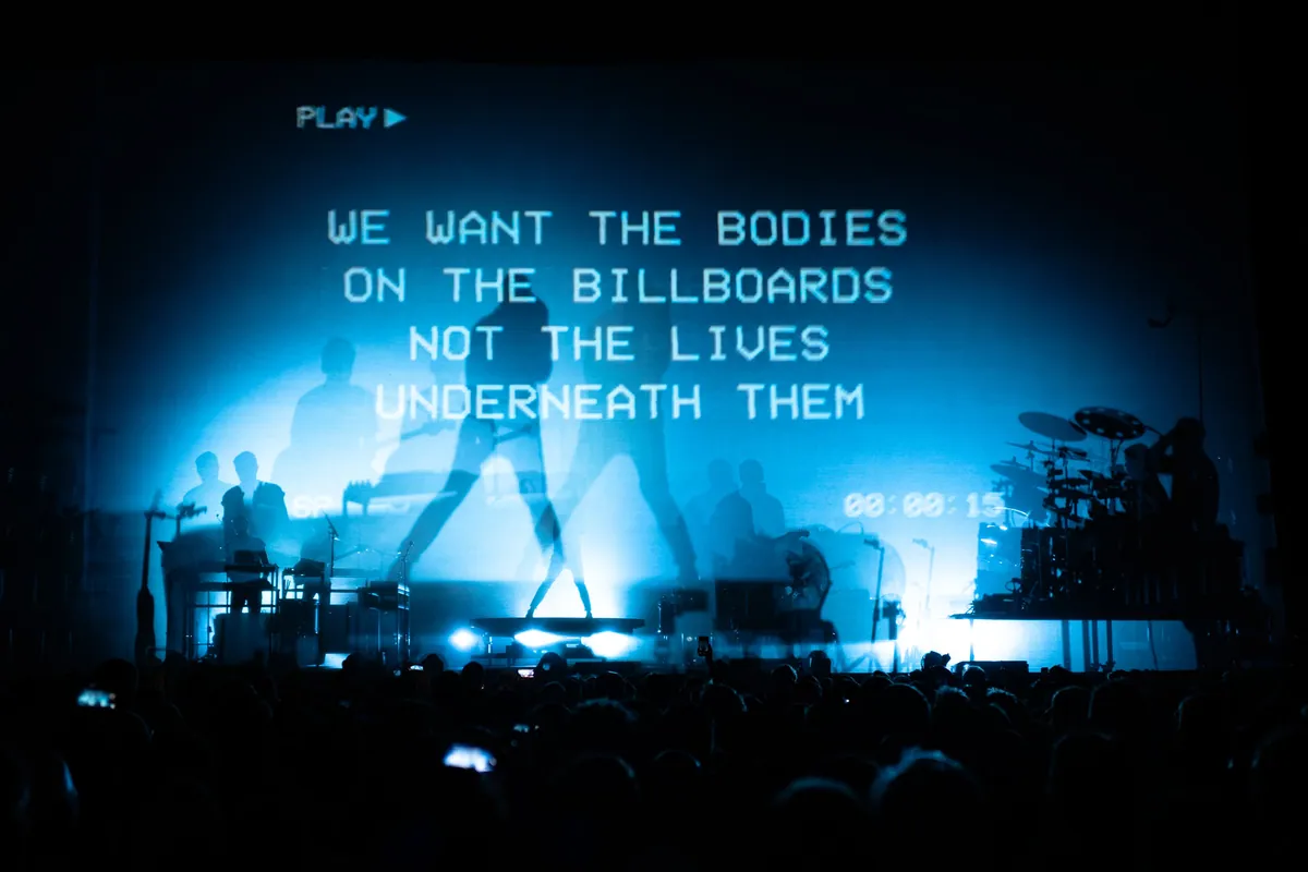 Bastille - Still Avoiding Tomorrow, lighting and production design by Rob Sinclair
