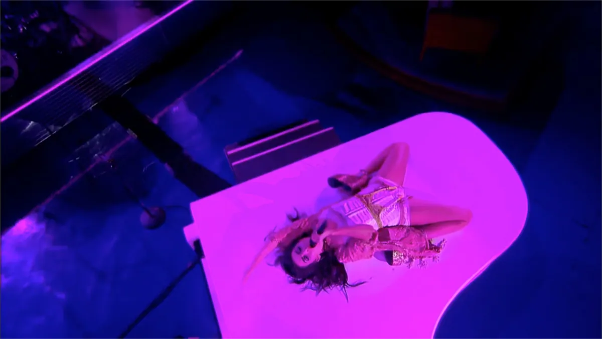 Charli XCX Letterman, lighting and production design by Rob Sinclair