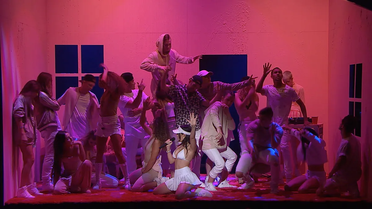 Charli XCX - X Factor Australia Finale, lighting and production design by Rob Sinclair