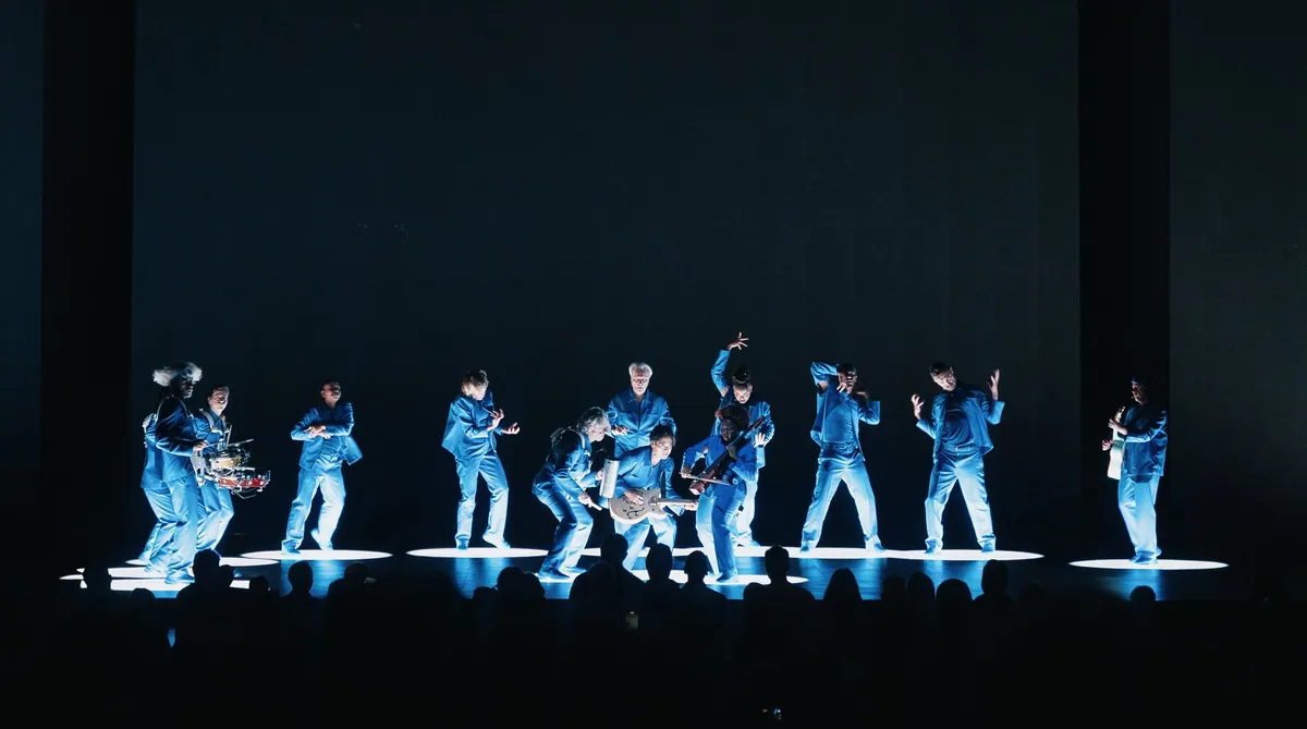 David Byrne - Who Is The Sky?, lighting and production design by Rob Sinclair