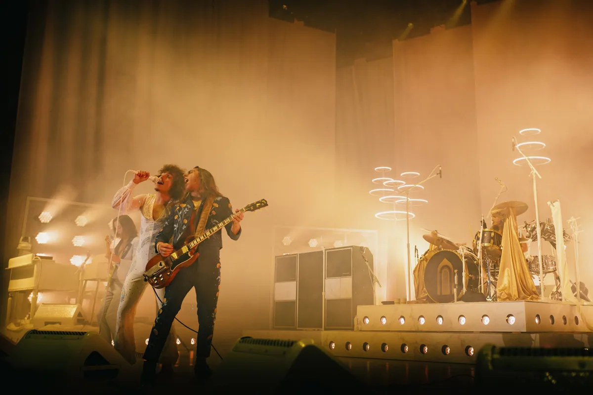 Greta Van Fleet Strange Horizons Tour, lighting and production design by Rob Sinclair