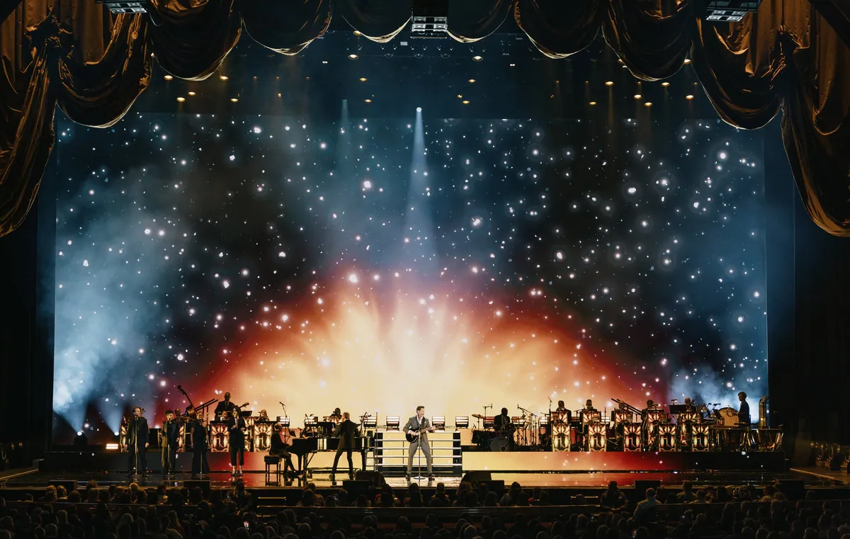 Hugh Jackman, lighting and production design by Rob Sinclair