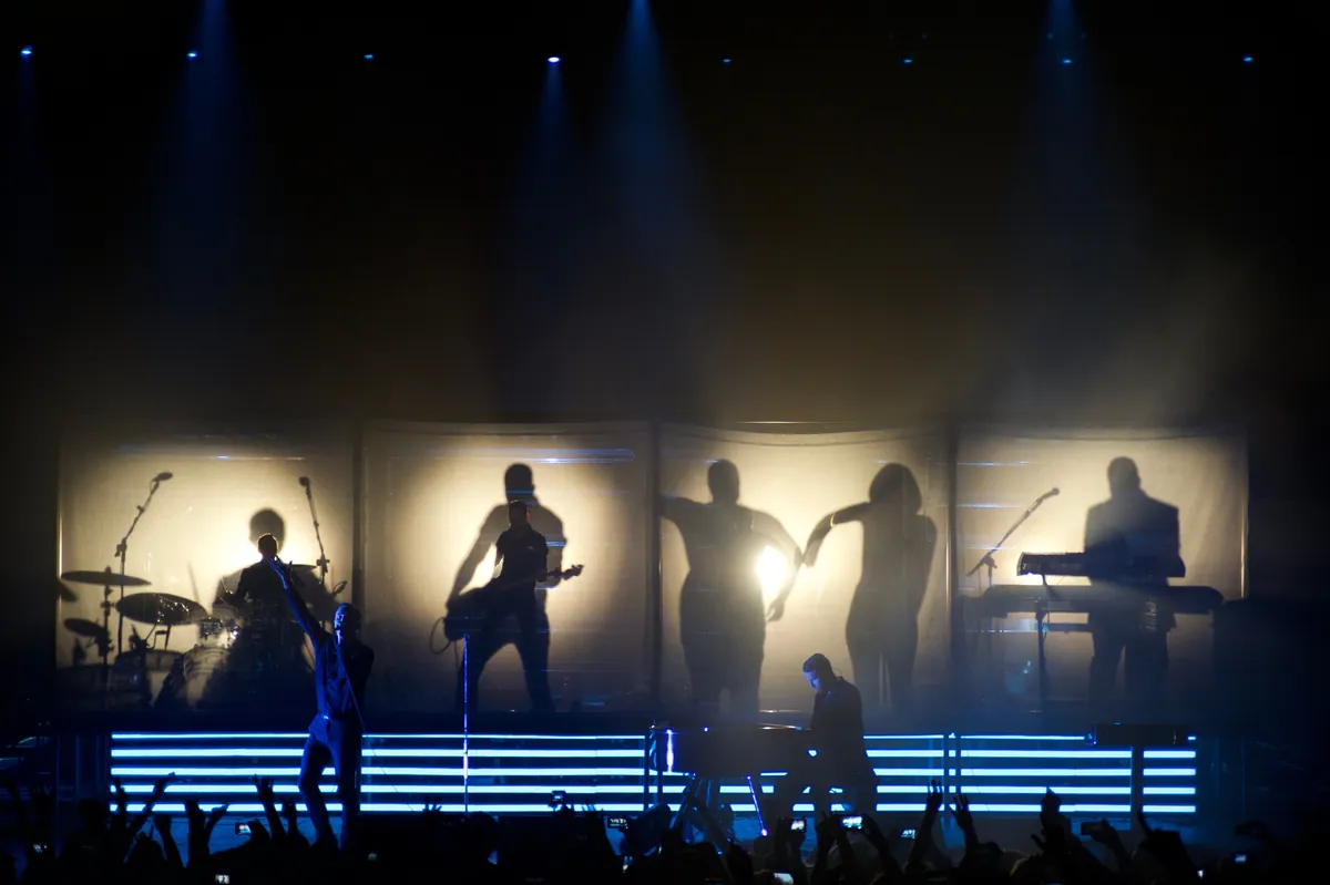 Hurts Surrender Tour, lighting and production design by Rob Sinclair