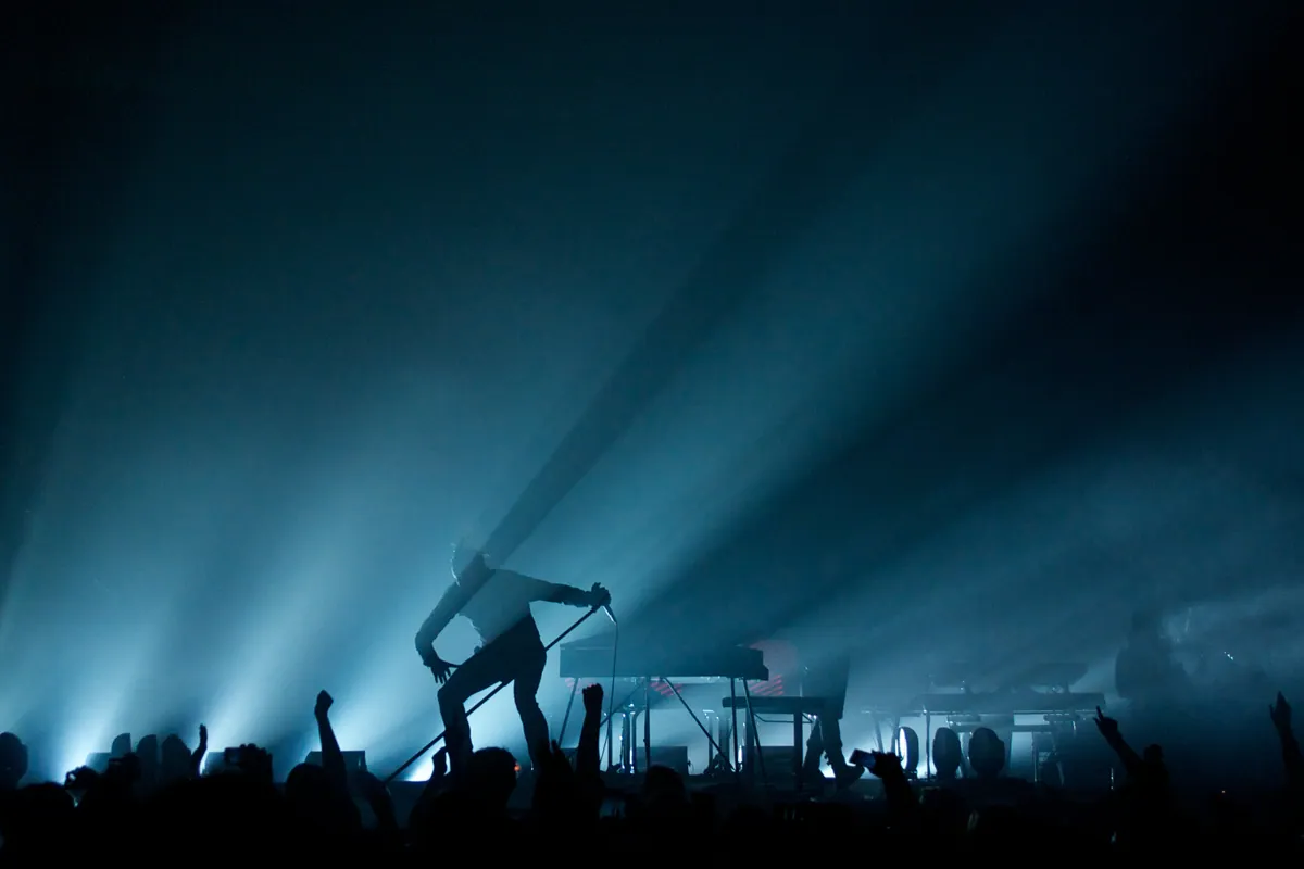 Hurts, lighting and production design by Rob Sinclair