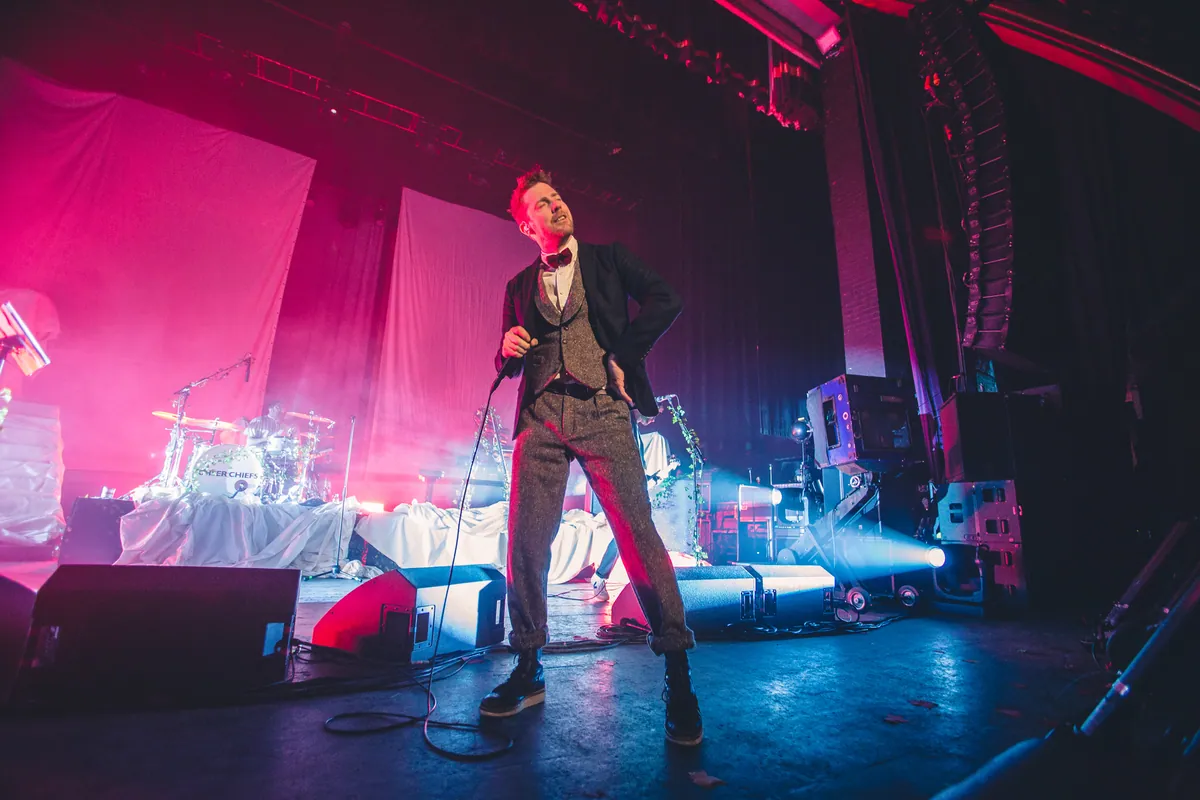 Kaiser Chiefs 2019, lighting and production design by Rob Sinclair
