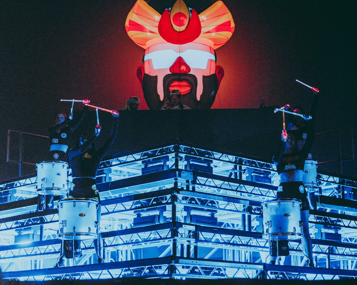Major Lazer, lighting and production design by Rob Sinclair