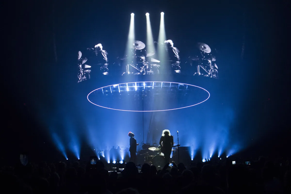 Queen + Adam Lambert 2017, lighting and production design by Rob Sinclair