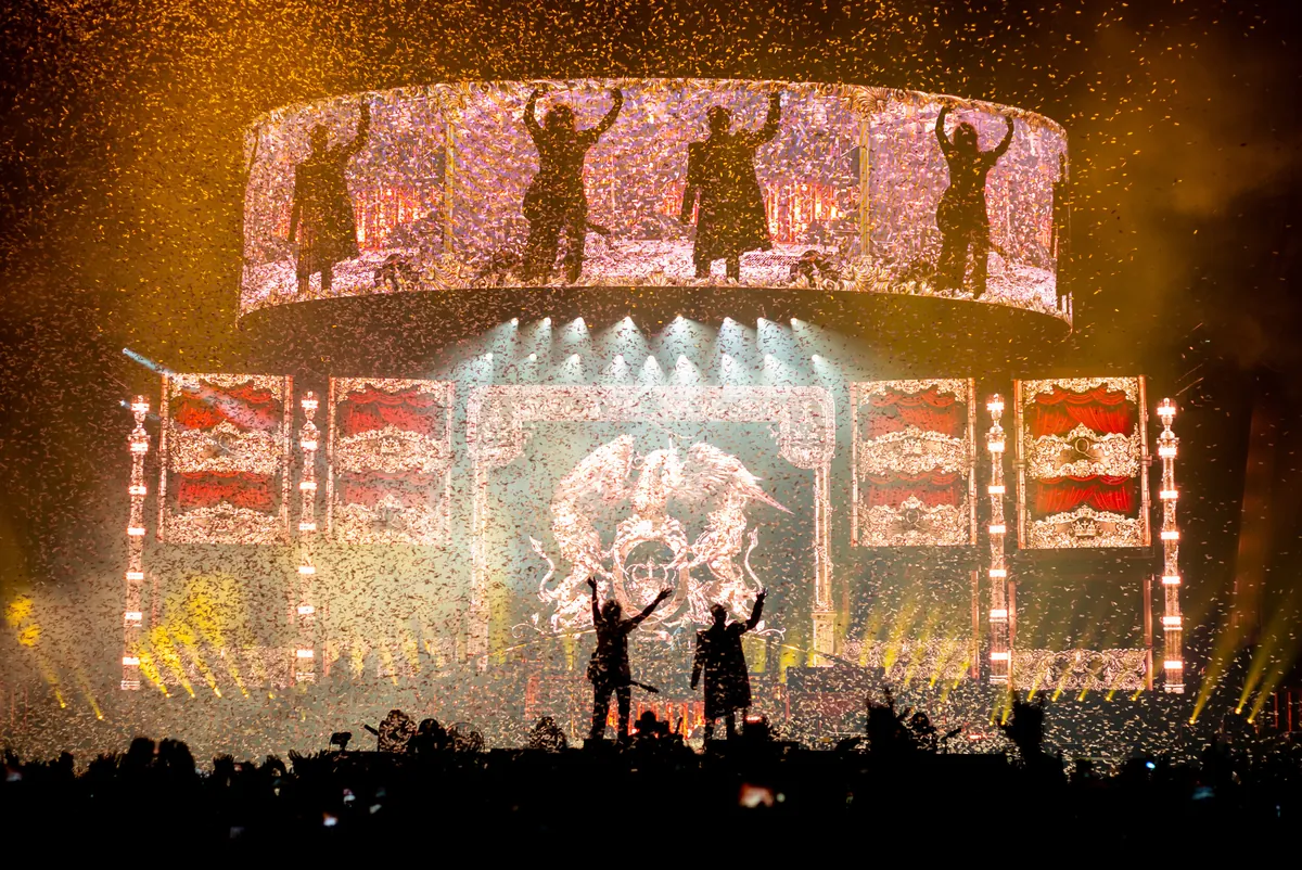 Queen + Adam Lambert, lighting and production design by Rob Sinclair