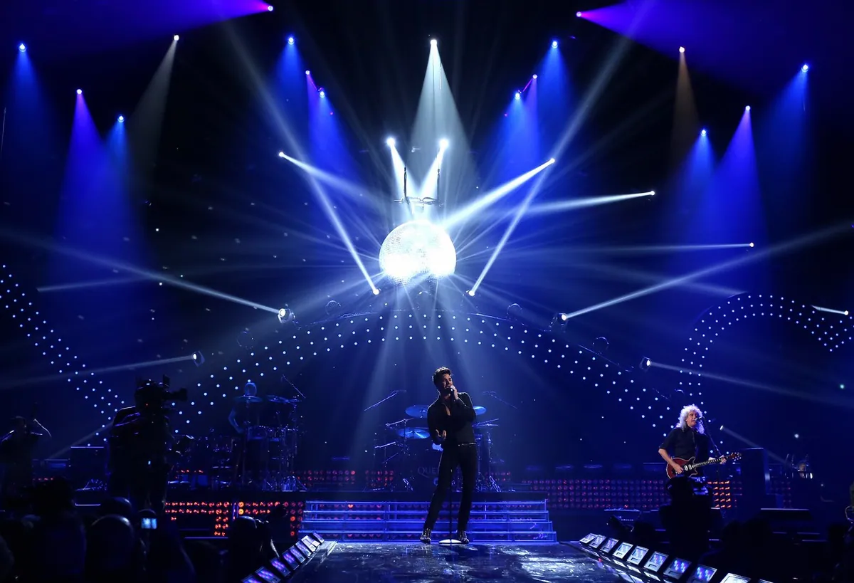 Queen + Adam Lambert, iHeart, lighting and production design by Rob Sinclair