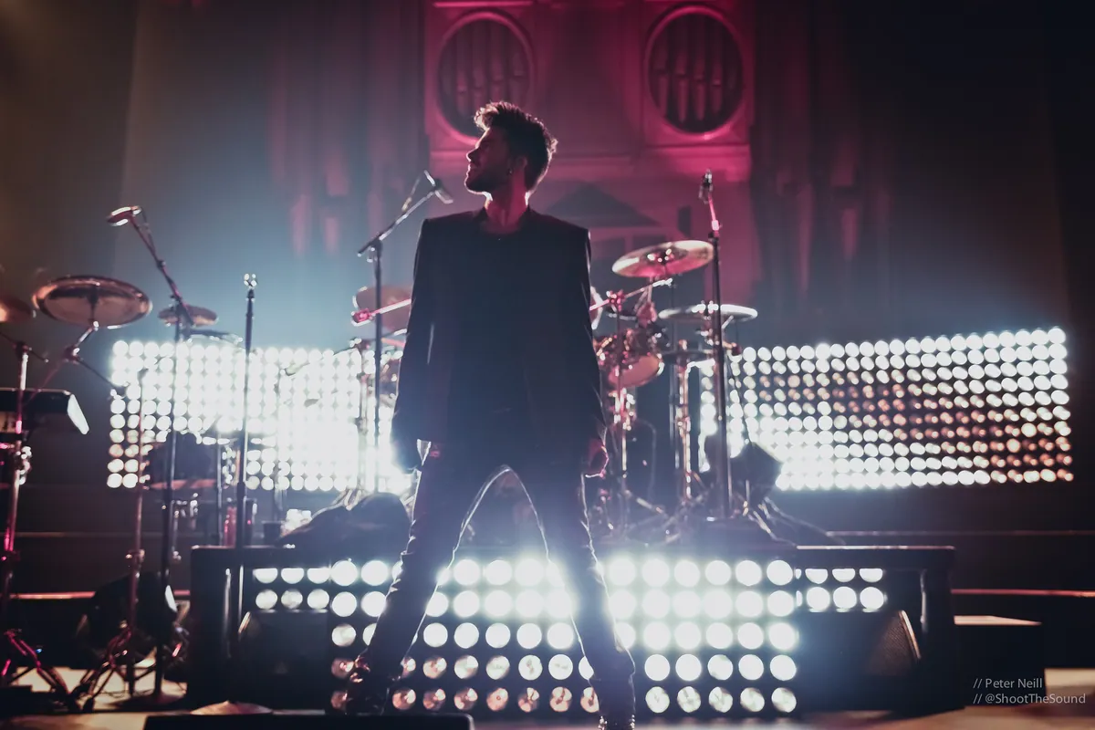 Queen + Adam Lambert, New Years Eve, lighting and production design by Rob Sinclair