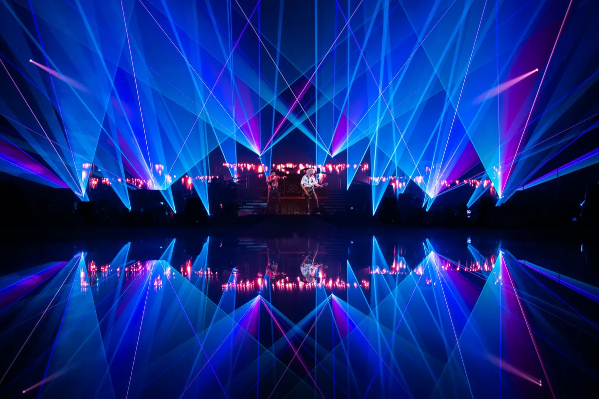 Queen + Adam Lambert Rhapsody Tour, lighting and production design by Rob Sinclair