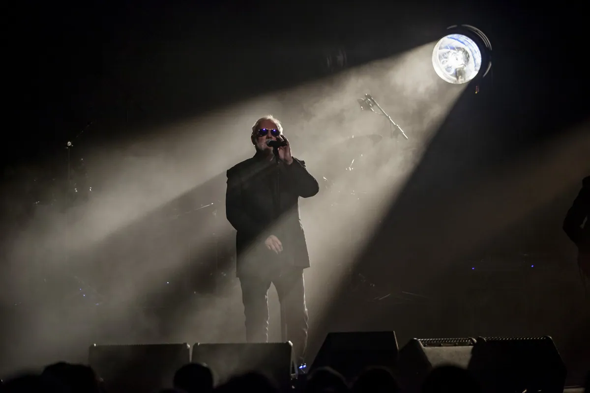 Roger Taylor, lighting and production design by Rob Sinclair