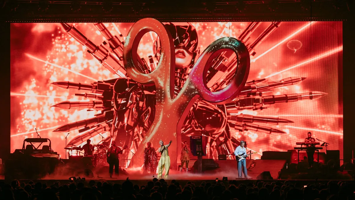 Scissor Sisters, lighting and production design by Rob Sinclair