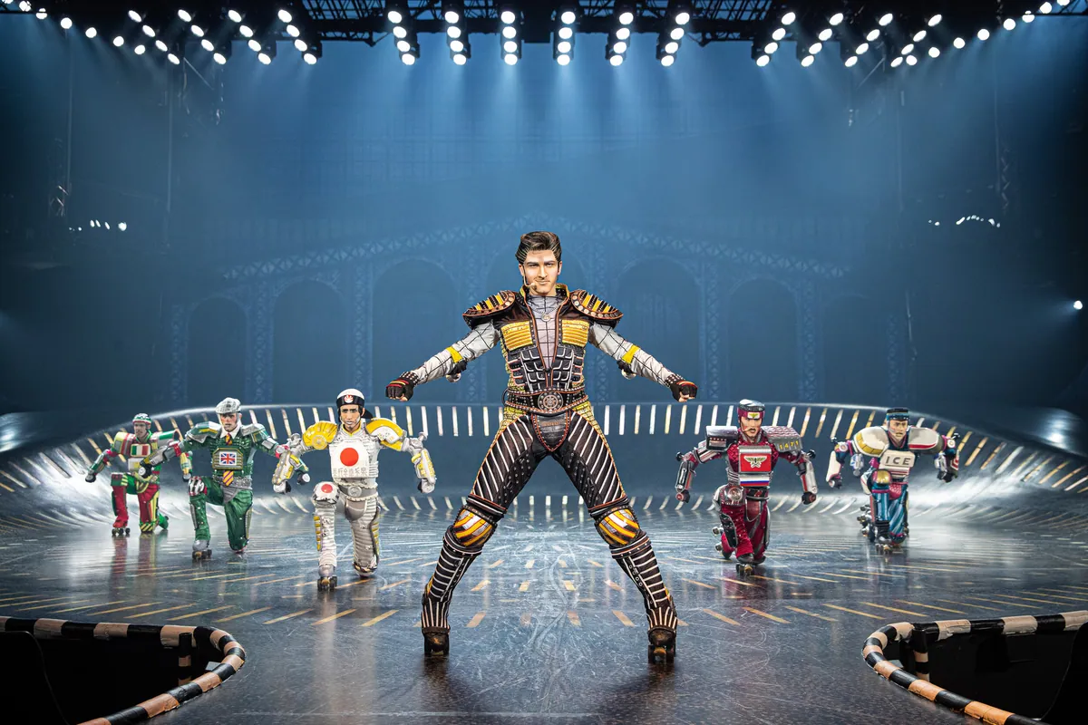 Starlight Express Bochum 2019 Cast, lighting and production design by Rob Sinclair