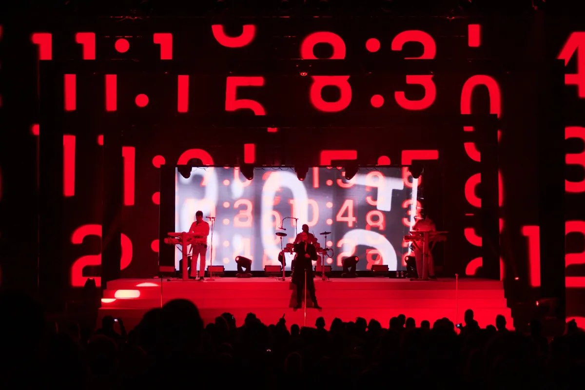 The Human League 2014, lighting and production design by Rob Sinclair