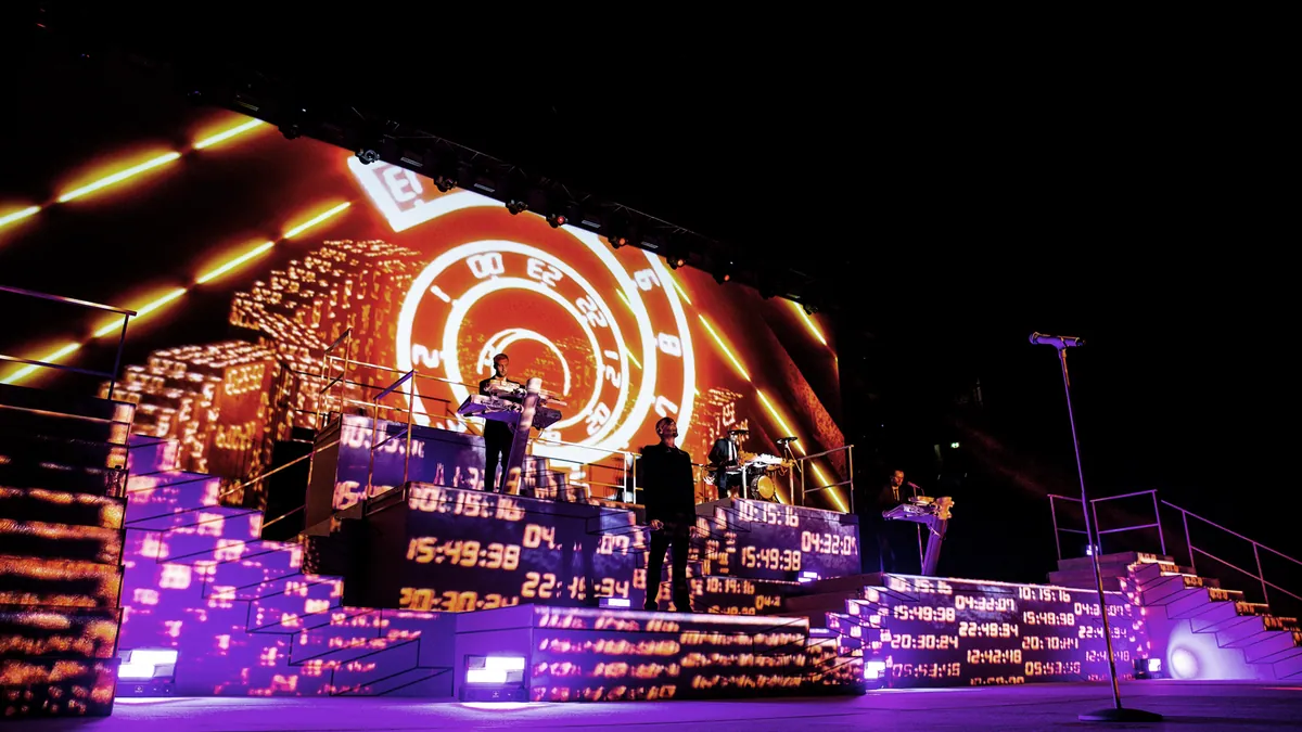 The Human league - Dare 40, lighting and production design by Rob Sinclair